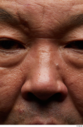 Face Nose Skin Man Asian Overweight Wrinkles Studio photo references